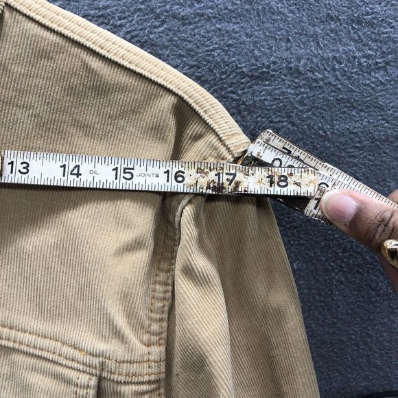 Vintage Gap Women’s Corduroy Outfit Jacket XL Pants 16R Tan Western Cowgirl - Picture 4 of 16